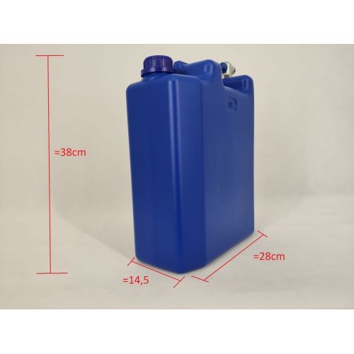 Kanistras vandeniui 10L su kraneliu