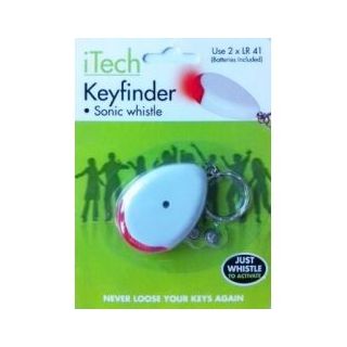 Raktų pakabukas reaguojantis į garsą