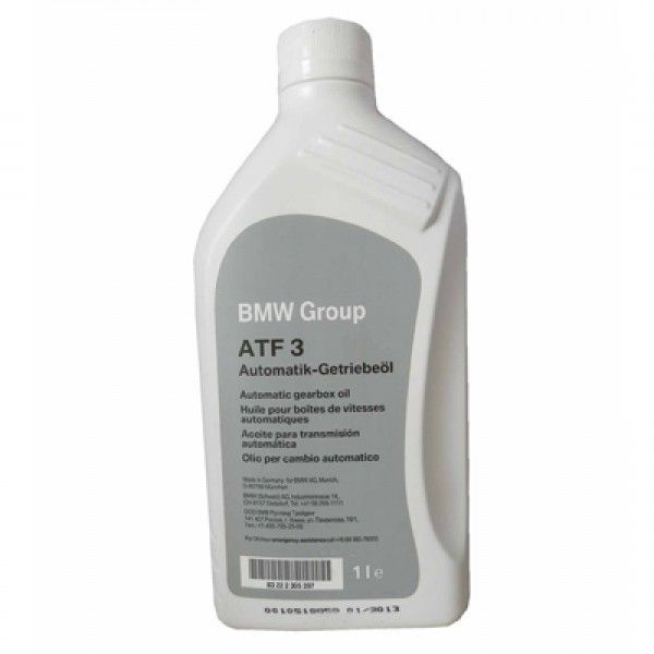 TRANSMISINĖ ALYVA ATF 3 BMW 1L 83 22 2 305 397