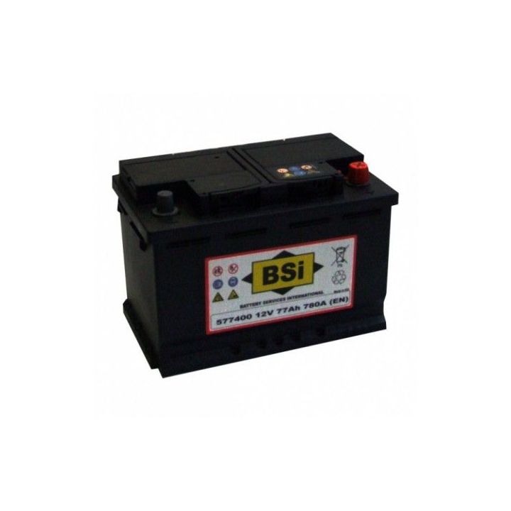 Akumuliatorius BSI 77Ah 780A EN 12V+ seno atidavimas
