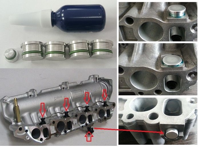 Kamštis įsiurbimo kolektoriaus OPE03