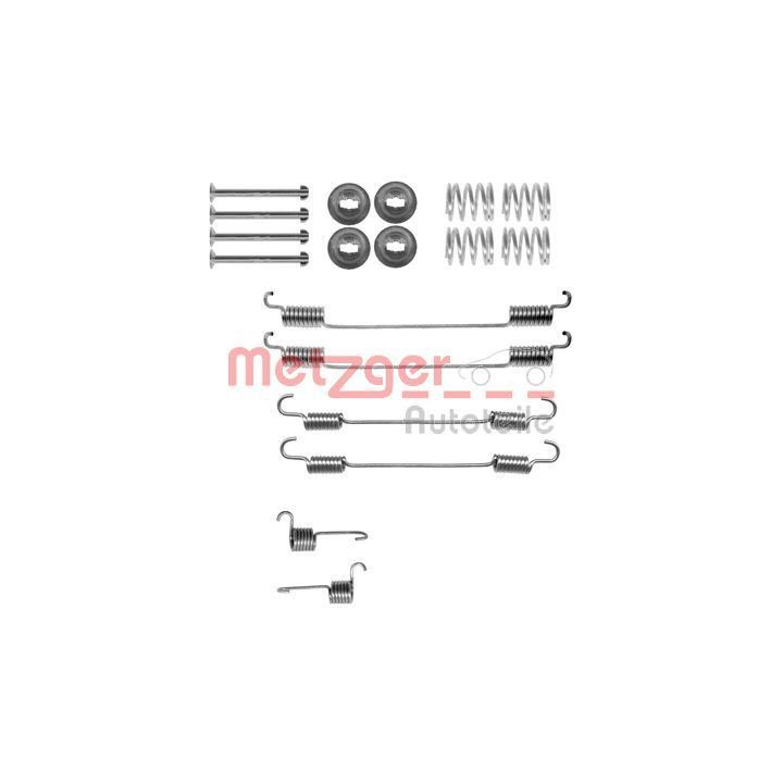 Priedų komplektas, stabdžių trinkelės METZGER 105-0021