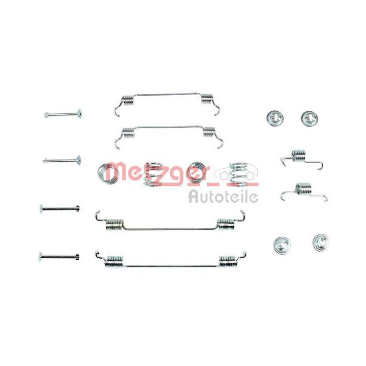Priedų komplektas, stabdžių trinkelės METZGER 105-0034