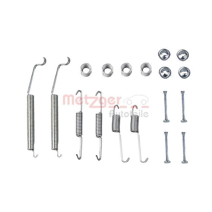 Priedų komplektas, stabdžių trinkelės METZGER 105-0039