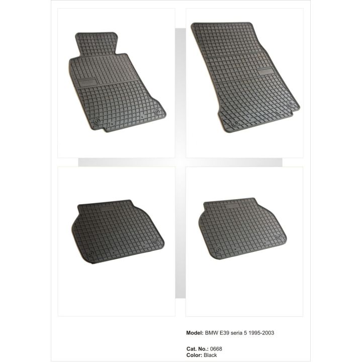 GUMINIAI KILIMĖLIAI BMW 5 E39 1995-2003