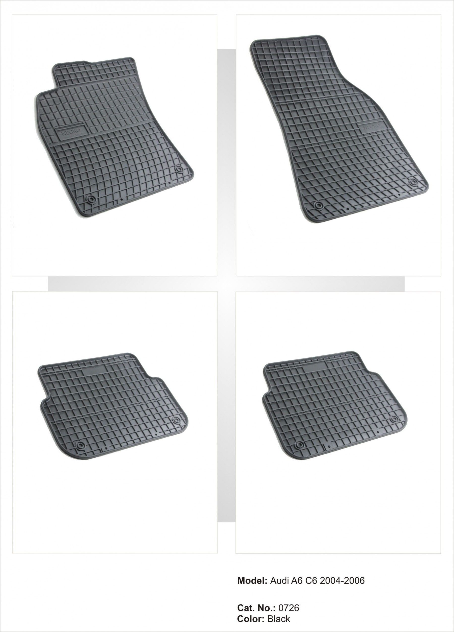 KILIMĖLIAI AUDI A6-C6 2004-2006