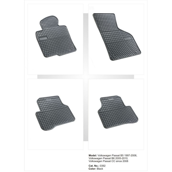KILIMĖLIAI VW PASSAT B6 2005-2010; VW PASSAT B7 NUO 2010; VW PASSAT CC NUO 2008
