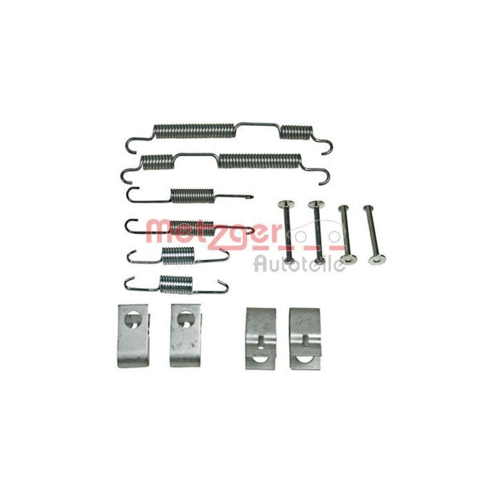 Priedų komplektas, stabdžių trinkelės METZGER 105-0050