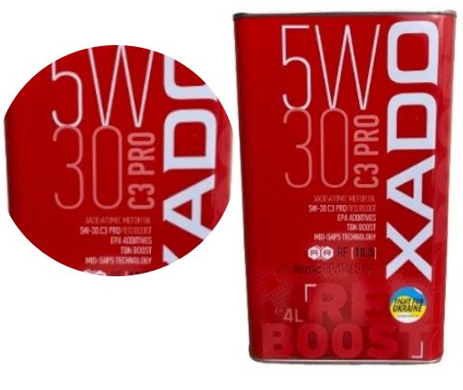 VARIKLIO ALYVA XADO Atomic Oil 5W30 C3 Pro RED BOOST 4L