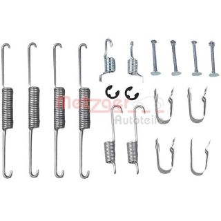 Priedų komplektas, stabdžių trinkelės METZGER 105-0636