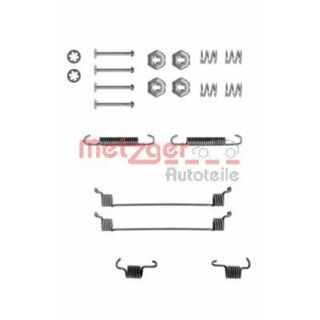 Priedų komplektas, stabdžių trinkelės METZGER 105-0651