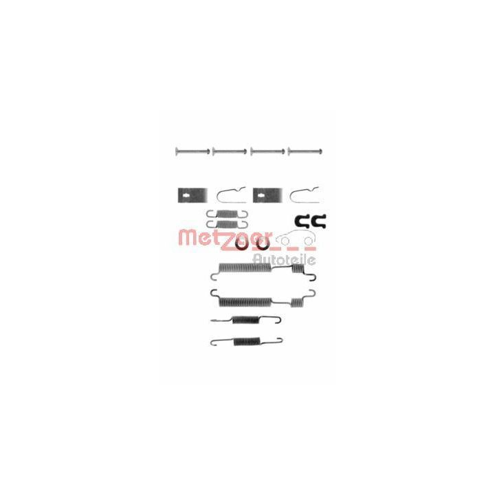 Priedų komplektas, stabdžių trinkelės METZGER 105-0653
