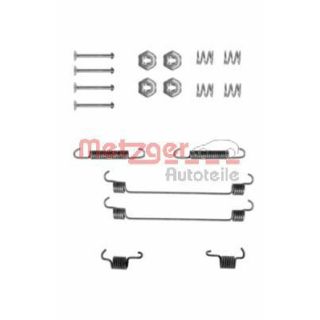 Priedų komplektas, stabdžių trinkelės METZGER 105-0657