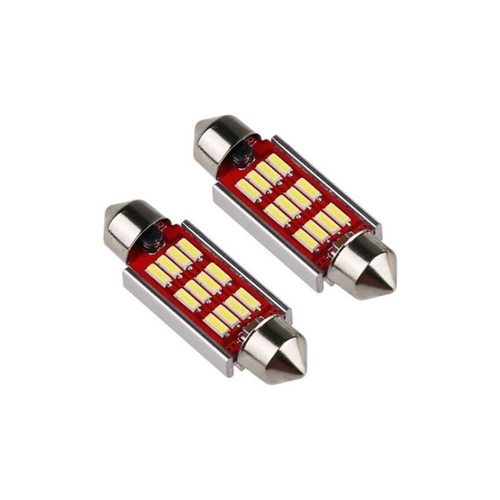 LEMPUTĖS LED T11*31 CANBUS 12SMD DC12-24V ( 2 VNT ) AL50392-36