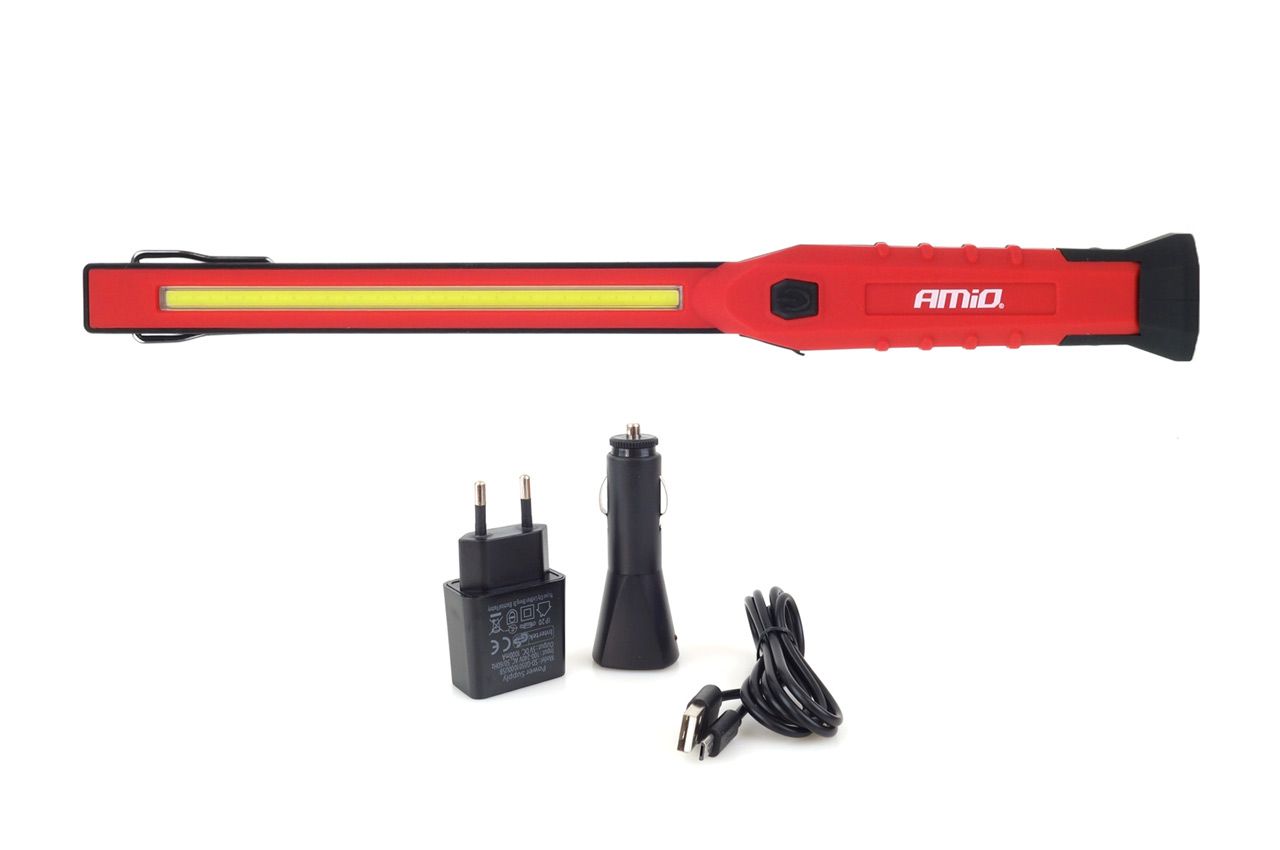 Apžiūros LED lempa su įmontuota WT01 įkraunama baterija AMIO 02170