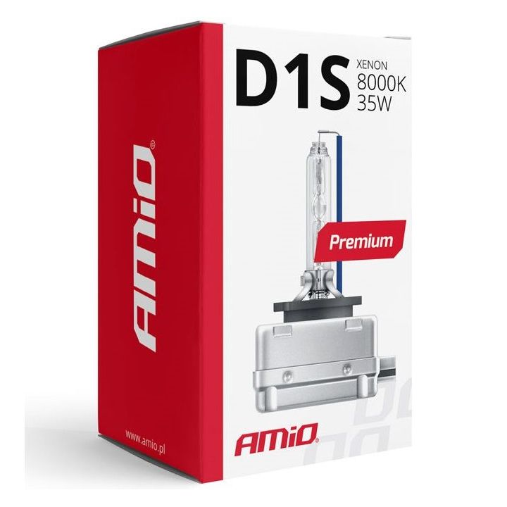 LEMPUTĖ AMIO D1S 8000K PREMIUM ( melsva šviesa )