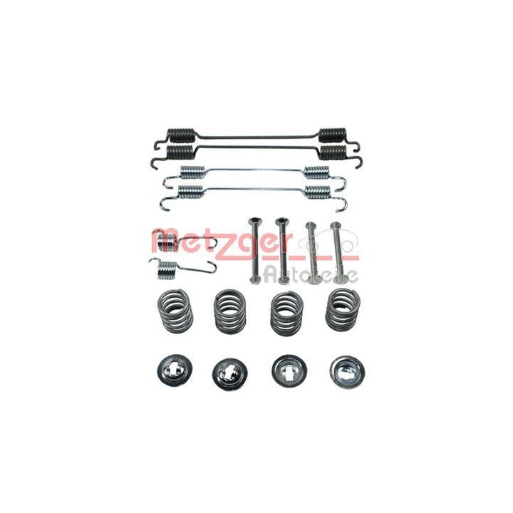 Priedų komplektas, stabdžių trinkelės METZGER 105-0750