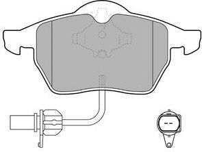 Stabdžių trinkelių rinkinys