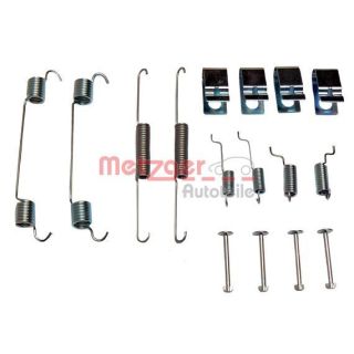 Priedų komplektas, stabdžių trinkelės METZGER 105-0767