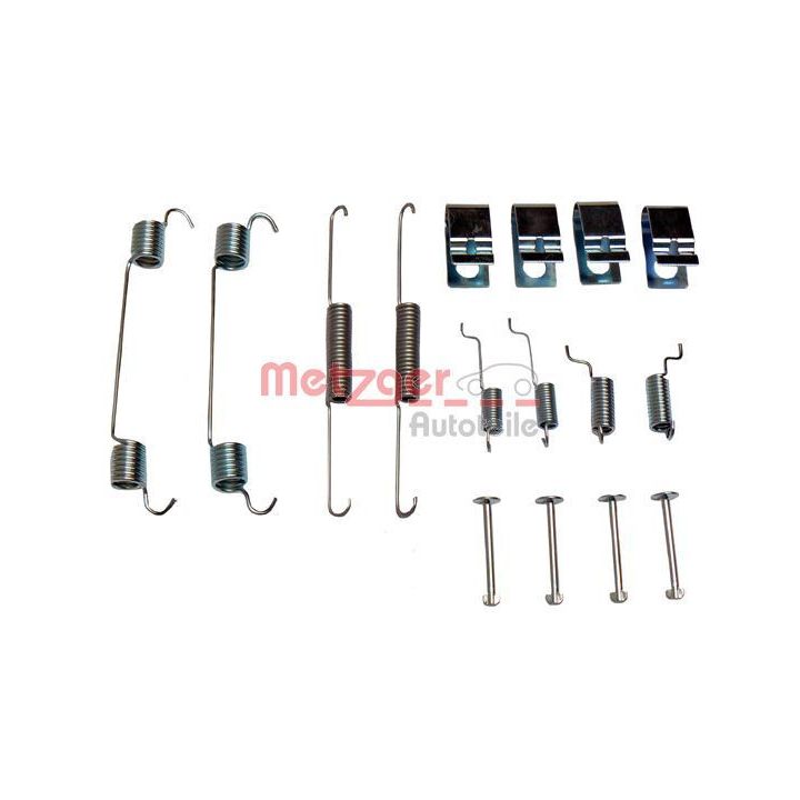 Priedų komplektas, stabdžių trinkelės METZGER 105-0767