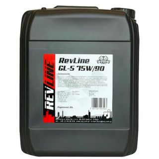 ALYVA REVLINE 75W90 SEMISYNTHETIC GL-5 20L