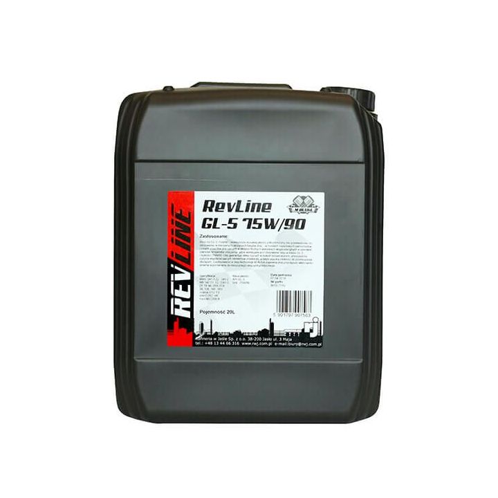 ALYVA REVLINE 75W90 SEMISYNTHETIC GL-5 20L