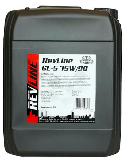 ALYVA REVLINE 75W90 SEMISYNTHETIC GL-5 20L
