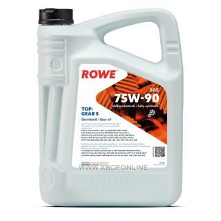 Transmisinė alyva ROWE HIGHTEC TOPGEAR SAE 75W90 S 5L ( ypač aukšta kokybė )