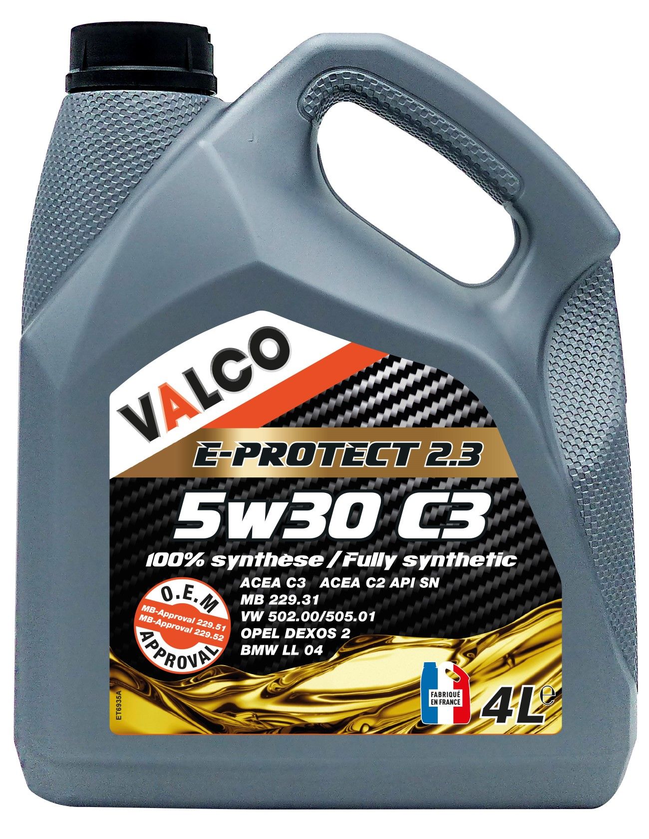 VARIKLIO ALYVA VALCO 5W30 C3 E-PROTECT 2.3 4L