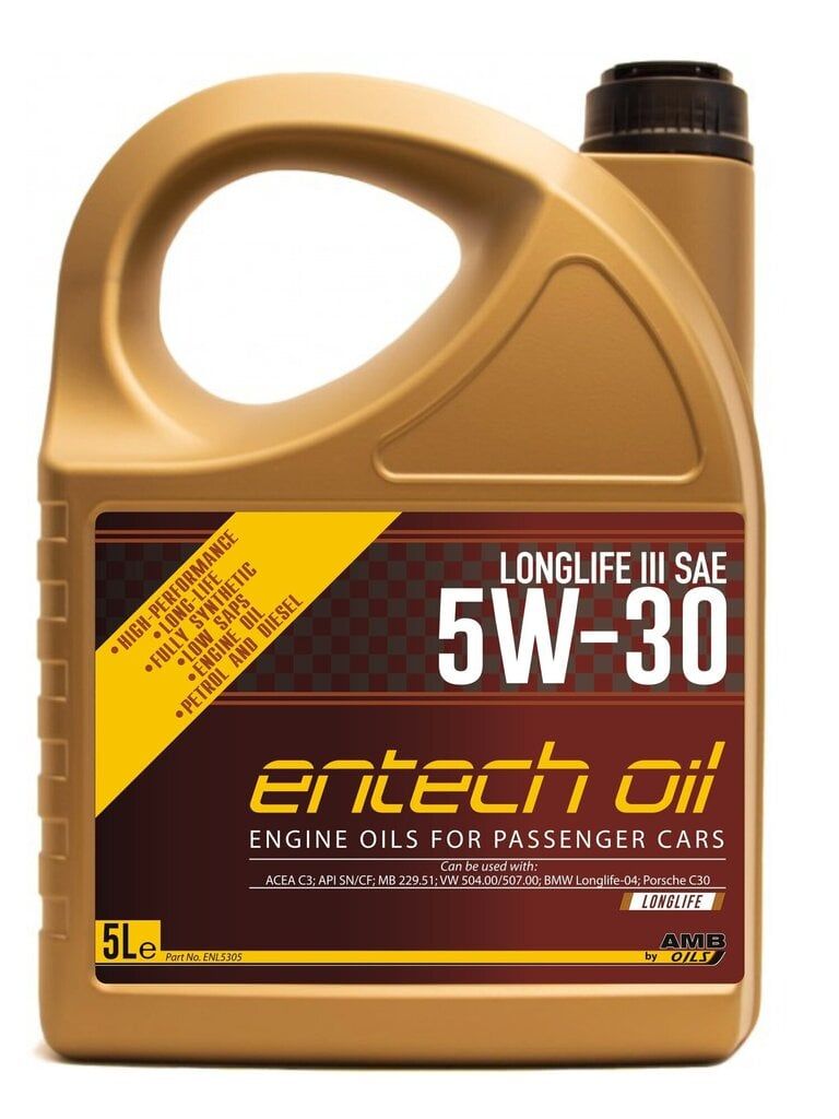 VARIKLIO ALYVA ENTECH OIL 5W30 LONG LIFE 5L