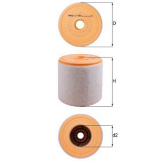 Oro filtras MAHLE LX 4959