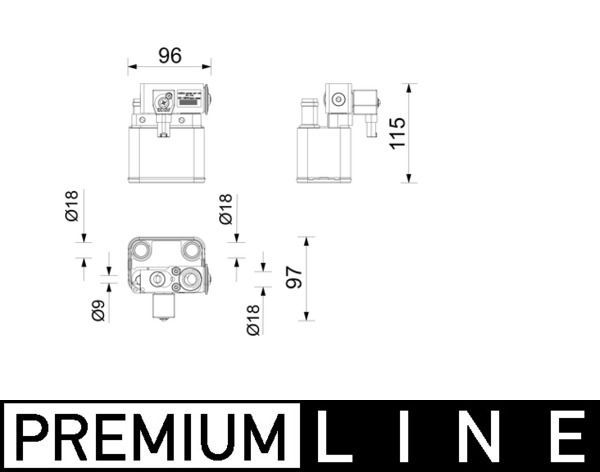 Aušintuvas MAHLE ACH 2 000P