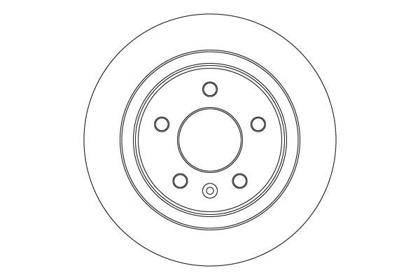 Stabdžių diskas TRW DF6993