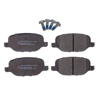 Stabdžių trinkelių rinkinys, diskinis stabdys DENCKERMANN B111633