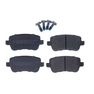 Stabdžių trinkelių rinkinys, diskinis stabdys DENCKERMANN B111677