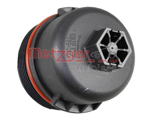 Dangtis, alyvos filtro korpusas METZGER 2370039