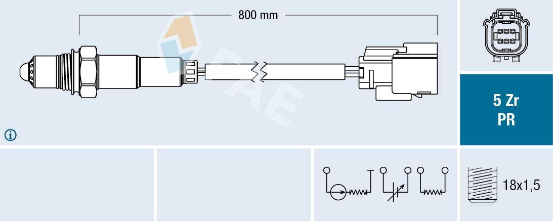 Lambda jutiklis FAE 75173