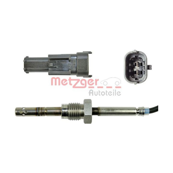 Jutiklis, išmetamųjų dujų temperatūra METZGER 0894223