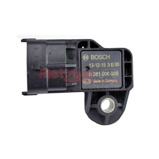 Jutiklis, įsiurbimo kolektoriaus slėgis METZGER 0906159