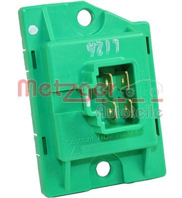 Reguliatorius, keleivio pusės ventiliatorius METZGER 0917219