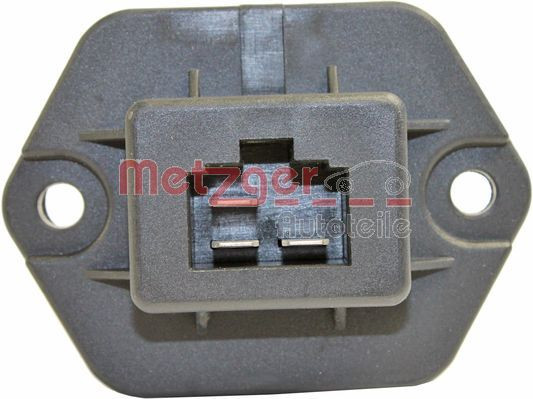 Reguliatorius, keleivio pusės ventiliatorius METZGER 0917298