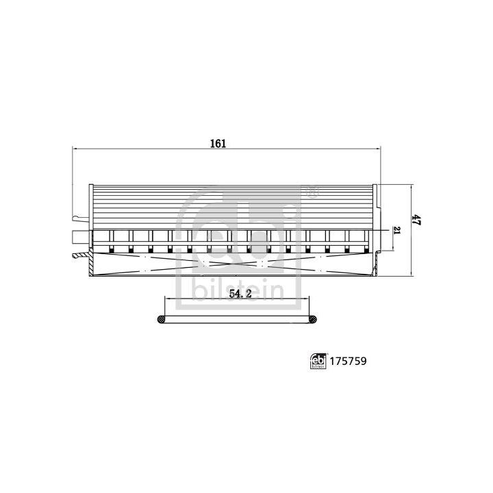 Alyvos filtras FEBI BILSTEIN 175759
