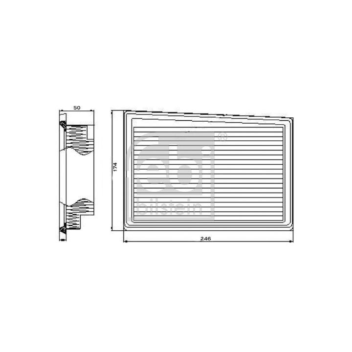 Oro filtras FEBI BILSTEIN 101665
