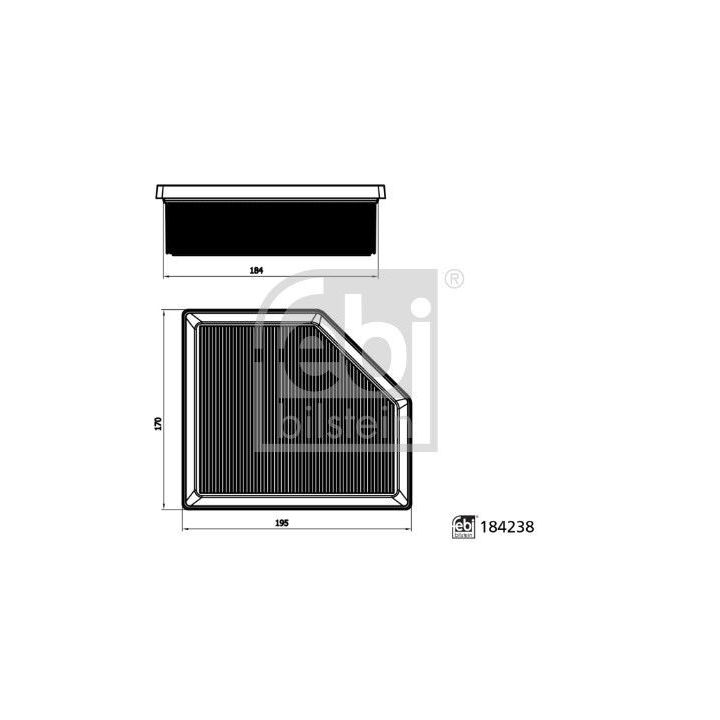 Oro filtras FEBI BILSTEIN 184238