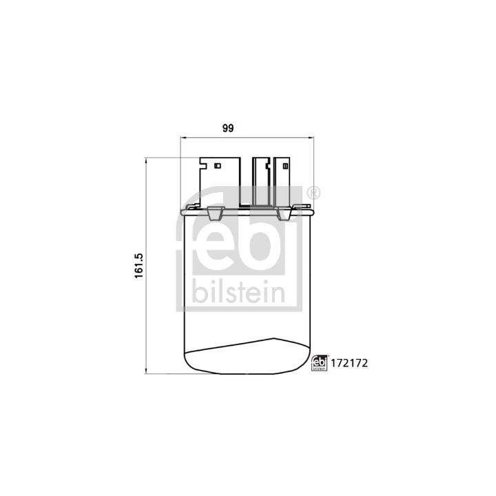Kuro filtras FEBI BILSTEIN 172172