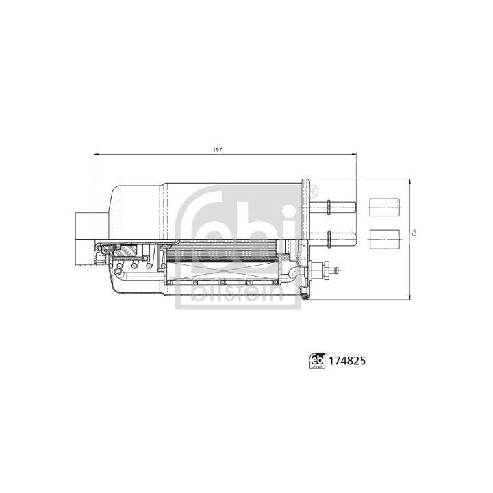 Kuro filtras FEBI BILSTEIN 174825
