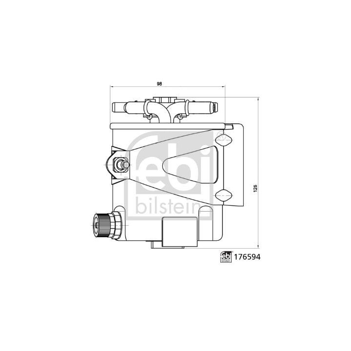 Kuro filtras FEBI BILSTEIN 176594