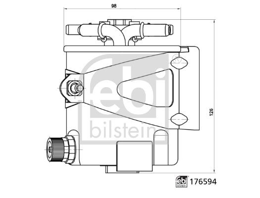 Kuro filtras FEBI BILSTEIN 176594