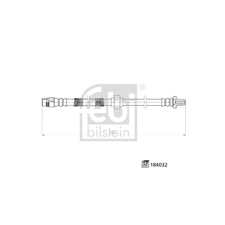 Stabdžių žarnelė FEBI BILSTEIN 184032