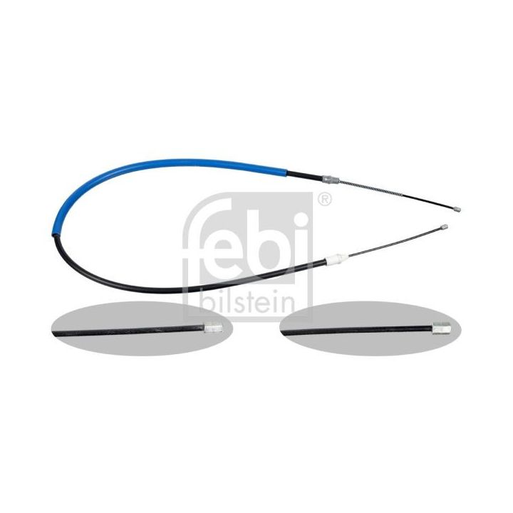 Trosas, stovėjimo stabdys FEBI BILSTEIN 101816